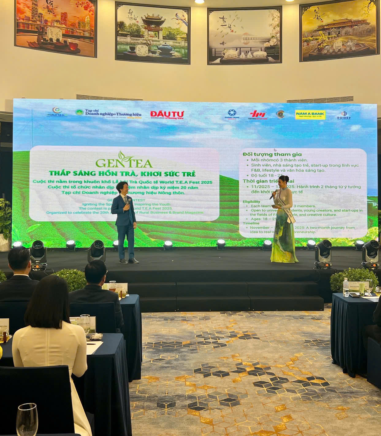 Cuộc thi GEN TEA 2025, sân chơi khởi nghiệp về trà trong chuỗi Lễ hội Trà Quốc tế World T.E.A Fest 2025